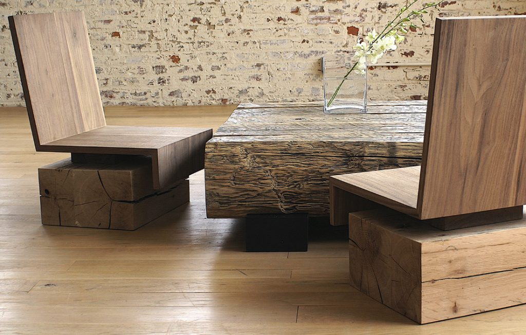 Andre Joyau's ecological furniture